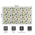 thumbnail image 5 of Multicolor Christmas Tree and Ornament Pattern Door Rugs,Washable Non Slip Door Mats Indoor,Decorative Door Mats,Entry Mat Indoor for Entrance,Bedroom,Kitchen,Bathroom,17"x30", 5 of 6