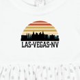 thumbnail image 4 of Inktastic Las Vegas Nevada Skyline Retro Girls Baby Dress, 4 of 5