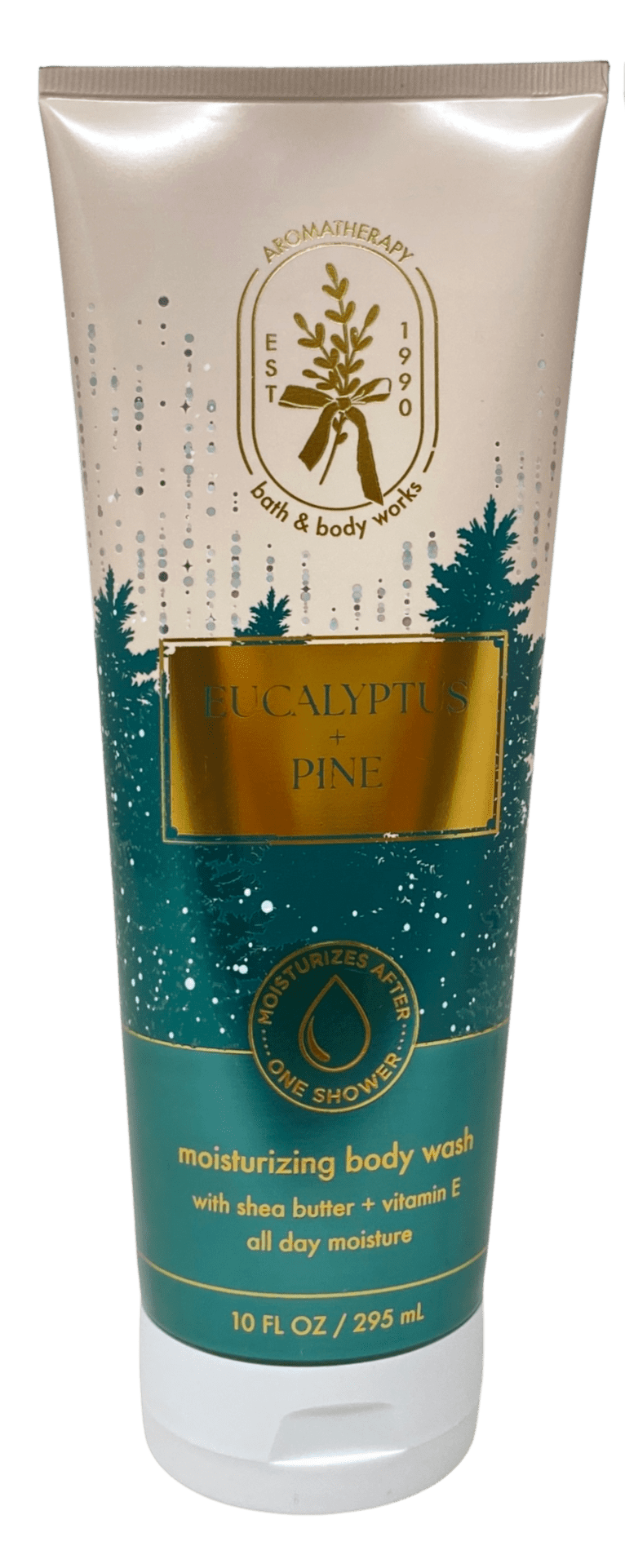Bath & Body Works Aromatherapy Eucalyptus Pine 2 Moisturizing Body Washes with a Fresh Forest Bar Soap