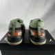 thumbnail image 5 of PU & MA TRC Blaze Court X Black Fives “Dusty Forest” Shoes 377583-02 Mens Sz 9, 5 of 6