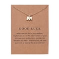 thumbnail image 3 of Animal Necklace Series Balance Beam Hummingbird Necklace Female Clavicle Chain, 3 of 9