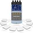 thumbnail image 1 of Estimulador muscular iStim TENS EMS EV-906 para aliviar el dolor y fortalecer los músculos. Incluye electrodos japoneses gelificados., 1 of 5