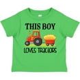 thumbnail image 3 of Inktastic Farming Cute Boy Loves Tractors Boys Toddler T-Shirt, 3 of 5