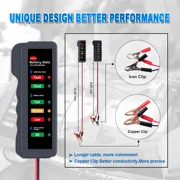 قارئ رمز فحص المحرك Autophix OM126P OBD2 مع أداة تشخيص اختبار بطارية السيارة BM310 12 فولت