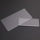 thumbnail image 4 of Llavero de plástico Portátil DIY Pre-perforado Reutilizado de arte transparente Transparente Artesanía Haciendo protección Pintura de película Llavero Tipo 2 3x7cm 2.5mm Noticed HA012414-11, 4 of 7