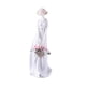 thumbnail image 5 of Figura de niña de cerámica, adorno de colección, centro de mesa, estatua de dama de porcelana, niña Estilo A, 5 of 9