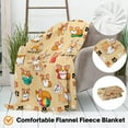 thumbnail image 3 of Kainsy Corgi Blanket for Kids Cute Corgi Dog Throw Blankets Cartoon Corgi Print Flannel Fleece Blankets Plush Lightweight Blanket Gifts for Dog Lovers Boys Girls All Season Couch Sofa(40"x50"), 3 of 8