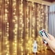 thumbnail image 4 of Noel Xmas Tree Curtain LED String Lights Garland Christmas Decoration for Home USB Remote Holiday Wedding Light for Bedroom Home, 4 of 5