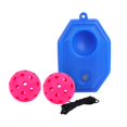 thumbnail image 1 of DYNWAVECA Pickleball Trainer with Ball and String, Pickleball Training Aid, Single Player Pickleball Trainer for Beginners, Kids, Adult , Rose Red, 1 of 9