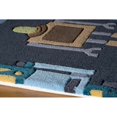 thumbnail image 2 of Momeni Lil Mo Whimsy 3' X 5' Contemporary Hand Tufted Rug in Steel Blue, 2 of 3