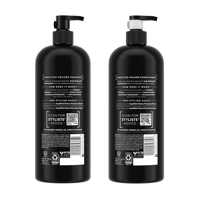 Tresemme Shampoo and Conditioner for Women Amplified Volume Twin