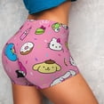 thumbnail image 4 of Saiise Sanrio Print Workout Shorts for Women Gym Yoga Running Sport Active Exercise Fitness Shorts-Small, 4 of 8