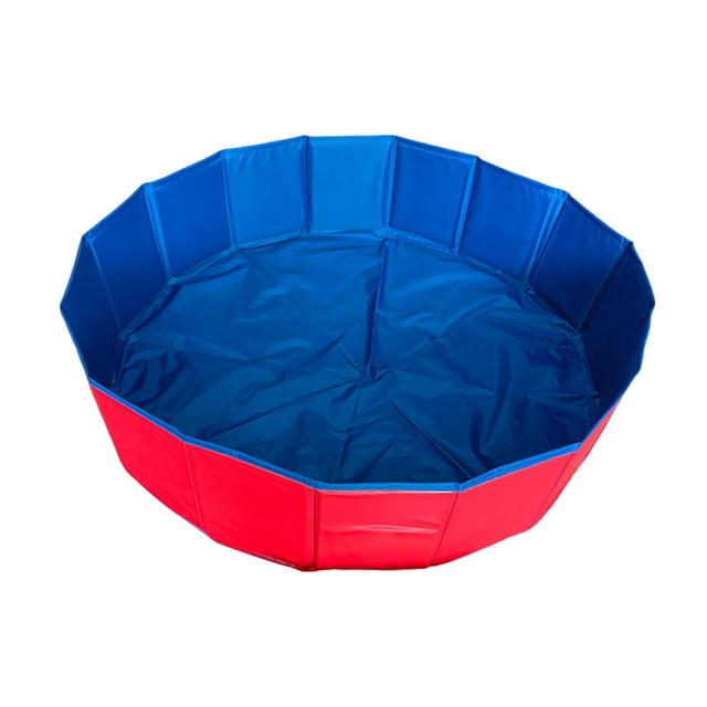 Tienda de campaña con piscina de bolas para niños, arenero, para baño de mascotas, jardín, sala de juegos para niños pequeños rojo 30cm