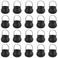 thumbnail image 3 of 20 Pcs Candy Kettles Witch Skeleton Cauldron Holder Pot with Handle, 3 of 5