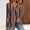 Orange, variant on Womens Tops Summer Plant Print V Neck Long Sleeve Casual Top Spring Tops for Women