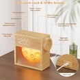 thumbnail image 3 of Sunrise Alarm Clock with Sound Machine & Dimmable Night Light – Plug-in Powered White Noise Machine for Bedrooms, Corded Electric with 20 Soothing Sounds, Dual Alarms, Snooze, Timer, 3 of 9