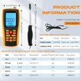 thumbnail image 3 of Medidor de flujo de aire portátil Anemometer Bonvoisin Hotwire CFM/CMM, 3 of 6