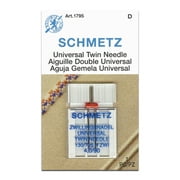 Schmetz Needle Twin Size 90/4.0 (Pack Of 1)