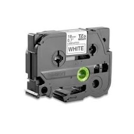 Uline 3/4 X 314 Inch Black On White Tze Label Tape For Label Makers