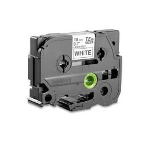 Uline 3/4 X 314 Inch Black On White Tze Label Tape For Label Makers
