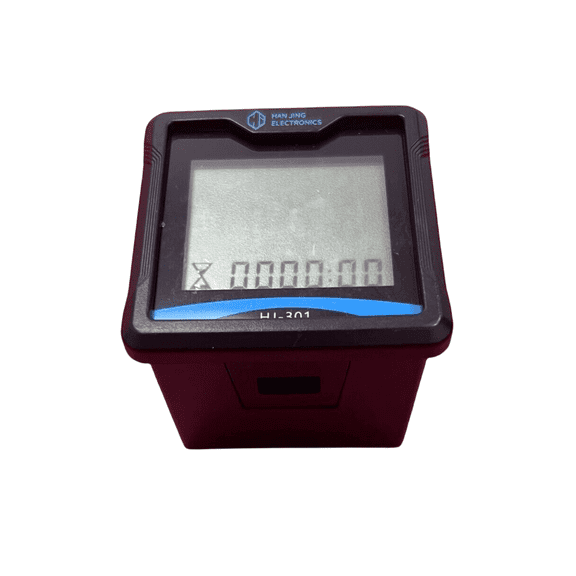 HJ-301 LED Digital Generator Meter | Hour, Voltage & Frequency Display | AC 220–450V Single Phase | Panel Replacement for Chicago 15,000W Tractor PTO Generator