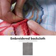 thumbnail image 4 of 2 Pcs Checkered Embroidery Backing Board Plate Stitch Cloth Gifts Sewing Fabrics, 4 of 6