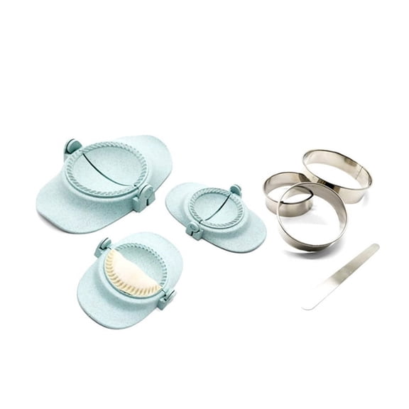 Dumpling Maker,Empanadas Mold Maker Set with Dough Cutter, Dumpling Mold Set and Cuk6962