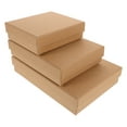 thumbnail image 5 of FRCOLOR 3pcs Cardboard Present Boxes Paper Jewelry Boxes For Necklace Earring Bracelet Perfume Lipstick Storage And Elegant Packaging Display Ideal For Presents Retail And Craft Shows, 5 of 8