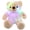 White, variant on Light up teddy bear plush animal, 18 "LED luminous plush toy with night light, soft luminous bear toy for children and girls, birthday Valentine's Day (blue)