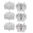 thumbnail image 1 of Unique Bargains 6Pcs 2G11-F446 AC 500V 2A H Light Socket Base Fluorescent PL Tube Lamp Holder, 1 of 3