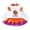 Style3, variant on HCNTES My 1st Halloween Baby Girl Outfits Letter Pumpkin Print Romper Suspender Skirts Headband Socks(Style3,3-6 Months)