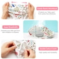 thumbnail image 2 of Synpos Little Girl Underwear Toddler Panties Big Kids Undies Soft 100% Cotton,6 Packs, 2 of 8