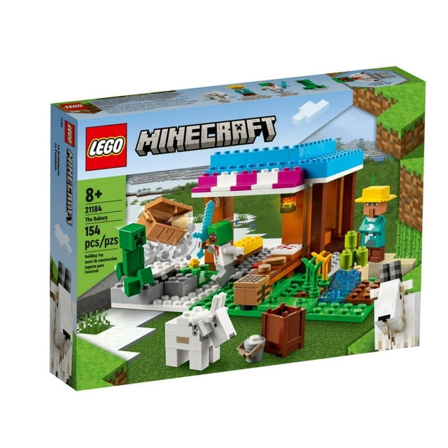 Kit de construcción LEGO Minecraft The Bakery 21184 para niños mayores de 8 años