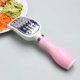 thumbnail image 3 of Inteprter Rallador de cocina, picador de verduras y ensalada, rebanador de acero inoxidable, peladores manuales de frutas, triturador de zanahorias, Cocina y Comedor Rosa Inteprter HA080306-02, 3 of 6