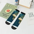 thumbnail image 7 of Naloa World Map Ankle Socks for Women Non Slip Socks No Show Socks Classic Low Cut Casual Socks Casual Socks, 7 of 7