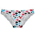 thumbnail image 2 of HUPOM Women Underwear Cotton Girls Underwear High Waist Leisure Belt Drop Waist Red XL, 2 of 4