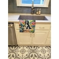 thumbnail image 2 of Cavalier Spaniel Spring Path Kitchen Towel 15 in x 25 in, 2 of 86