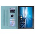 thumbnail image 4 of SaniMore Wallet Case for Lenovo Tab M10 (3rd Gen) 10.1" TB-328F 2022, PU Leather Magnetic Closure Cover Support Pencil Holder Card Slot & Kickstand Full Body Protective Shell, Blue, 4 of 6