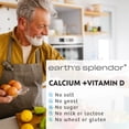 thumbnail image 5 of Earth's Splendor Calcium & Vitamin D 600mg Bone Health Supplement, 120 Tablets, 5 of 8