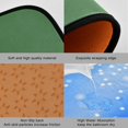 thumbnail image 4 of GZHJMY Kitchen Rugs 2 Piece Waterproof Non Slip Kitchen Mat Forest Green Color Kitchen Rug Set for Sink Office Kitchen Cafe, 19.7"x47.2"+19.7"x27.6" Carpet Runner, 4 of 7