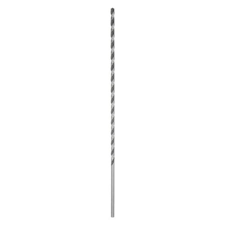 

Uxcell 6542 High speed Steel 5.2mm Twist Drill Bit 300mm Length Extended Shank Black Oxide Ground Drill Bit