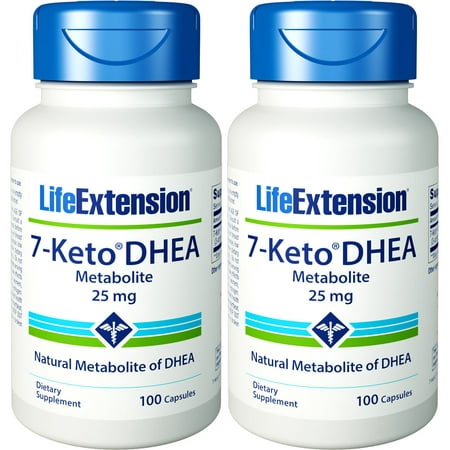 Life Extension 7 Keto DHEA 25mg 100 Caps 2