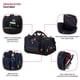 thumbnail image 3 of Bolsa de viaje SwissGear Apex Travel azul marino/negro de 20 pulgadas, 3 of 8