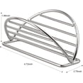 thumbnail image 2 of Taco Holder Stainless Steel Taco Rack with Kitchen Rack for Tortillas, Burritos, Parties and Restaurants, 2 of 5