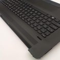 thumbnail image 4 of Reemplazo De La Cubierta Superior Del Reposamanos Del Teclado Estadounidense Para Hp 17-By 17-Ca 17T-By 17Z-Ca Laptop 73H1 Ptp Touchpad Assembly L92780-001 Jet Black, 4 of 5