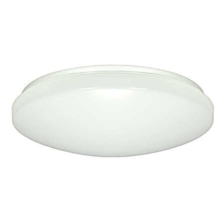 

Nuvo Lighting 62/792R1 14 Wide Led Flush Mount Bowl Ceiling Fixture - White
