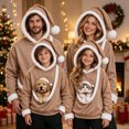 thumbnail image 2 of Pet Pouch Hoodie for Women with Large Pockets Hoodie with Dog Pouch Oversized Pet Hoodies Carrier Large Pocket Hooded Sweatshirt for Dogs & Snack Hooded, 2 of 5