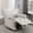 Beige, variant on Bonzy Home Electric Recliner Chair, 270° Swivel Recliner Living Room Sofa Chair with USB Ports, Beige