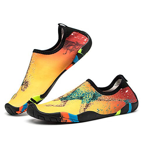 SaphiRose Sports Water Shoes Barefoot Quick-Dry Aqua Yoga Socks for Men Women Kids 