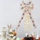 thumbnail image 1 of Easter Decorations Rabbits Carrot Print Bow Holiday Party Decorations Bow Door Hanging, 1 of 6